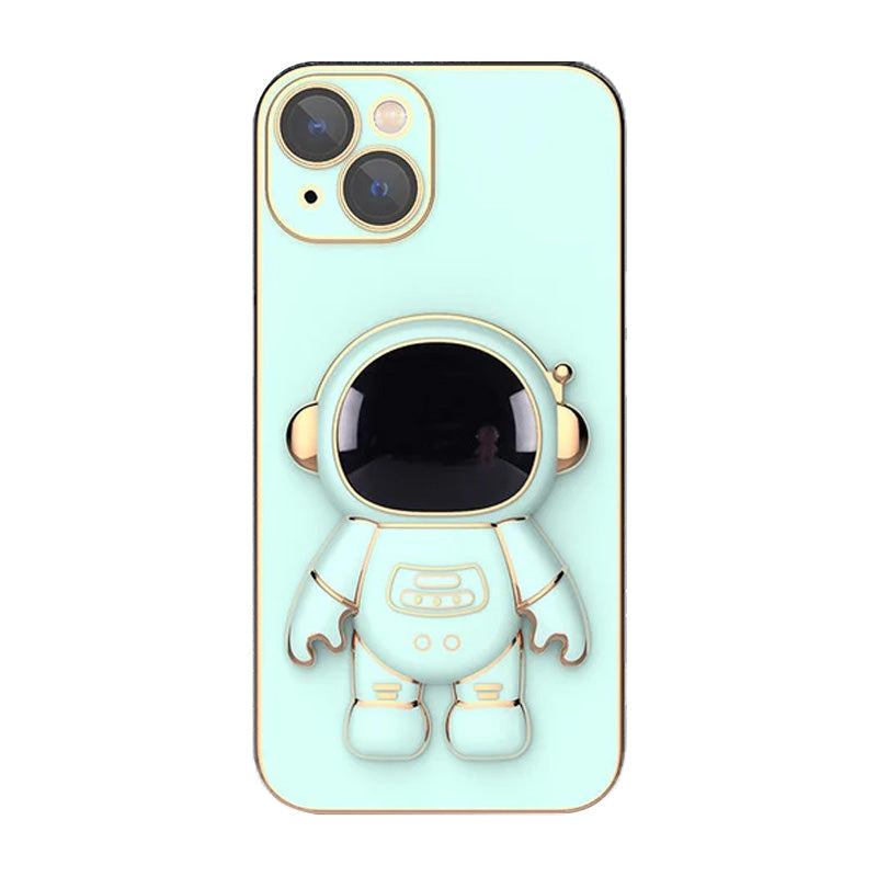 6D-Beschichtung Astronaut Hidden Stand Hülle Abdeckung für iPhone