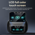 Clip-On-Ohr-LCD-Vollfarb-Touchscreen-Audio-Funkkopfhörer