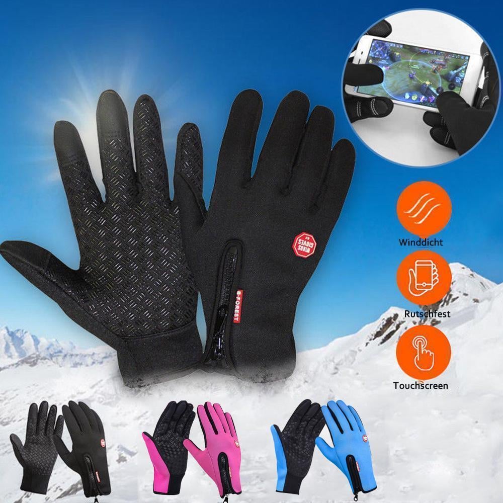 Winterhandschuhe – winddicht, wasserdicht, rutschfest & Touchscreen-kompatibel (mit optionaler USB-Heizfunktion)