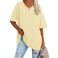 Damen-T-Shirt mit V-Ausschnitt