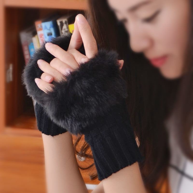 Winterpelzhandschuhe