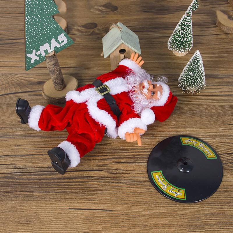 Lustige Weihnachtsmann-Puppe