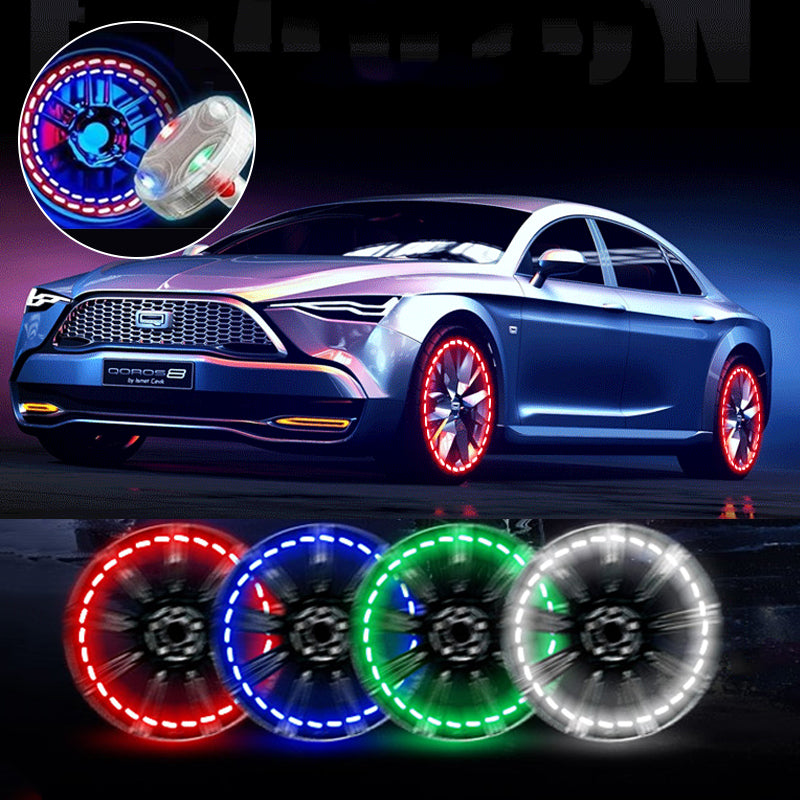 Autoreifen-Radlichter