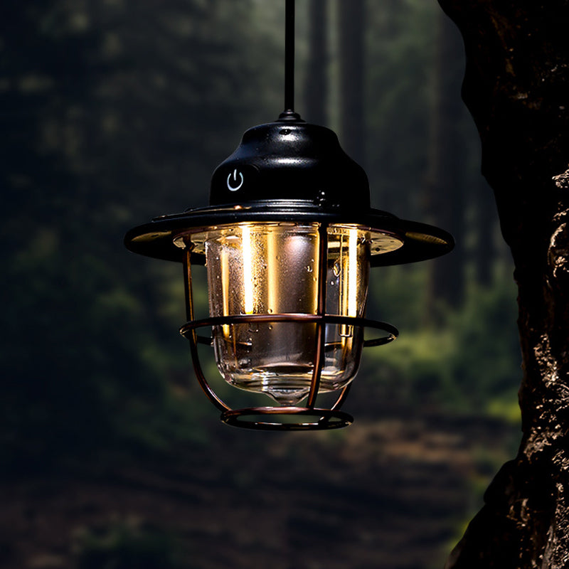 Retro wasserdichte LED-Campingleuchte