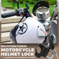 Multifunktionales Motorradhelmschloss