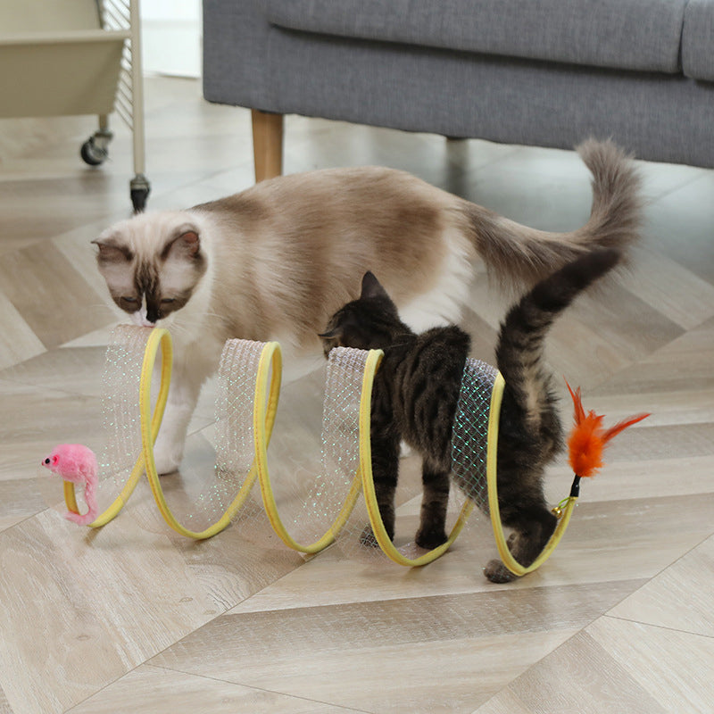 Gefalteter Katzentunnel