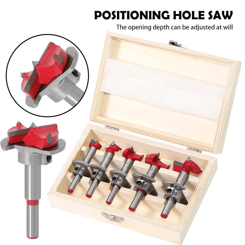 Positionierungs-Holzbohrer-Set