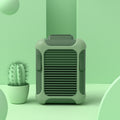 Tragbarer Lazy Außenbereich-Ventilator in der Taille
