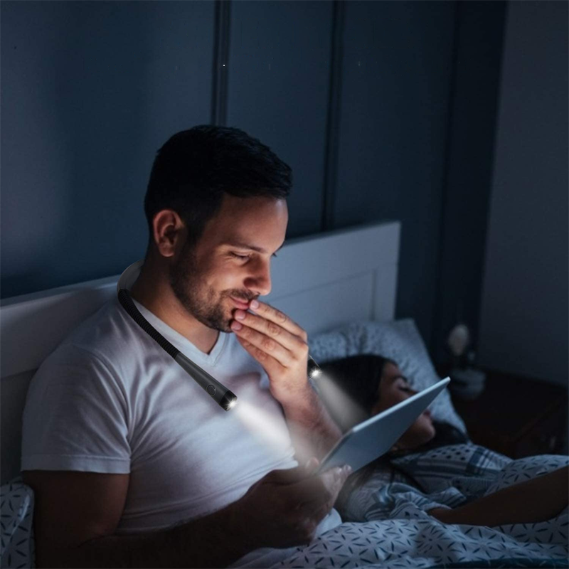 LED-Leselicht im Nacken