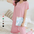 Zweiteiliges Pyjama-Set aus Eisseide