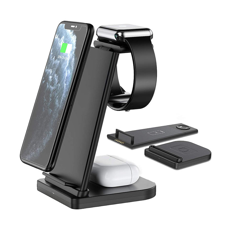 3-in-1 kabellose Ladestation, geeignet für iPhone