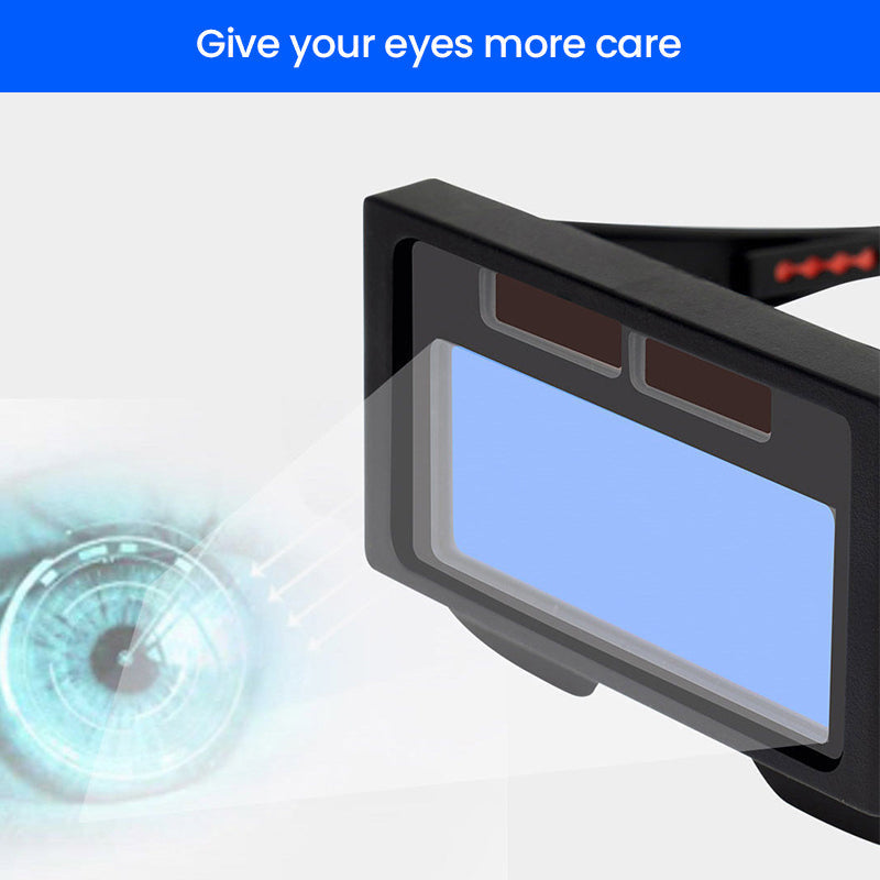 Automatische variable fotoelektrische Schweißbrille
