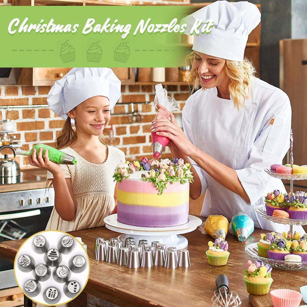 Weihnachts-Backtüllen-Set