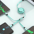 3-in-1-Fast-Magisch-Kabel, geeignet für iPhone
