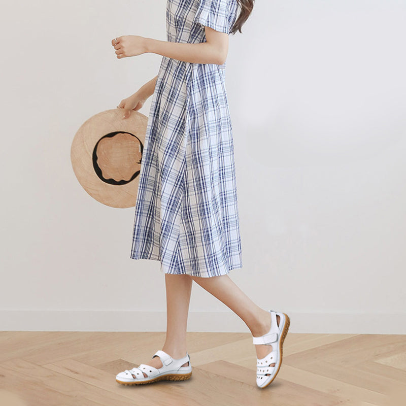 Atmungsaktive Hohllochschuhe