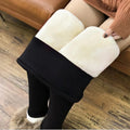 Winter-Leggings mit Lammfell-Feeling