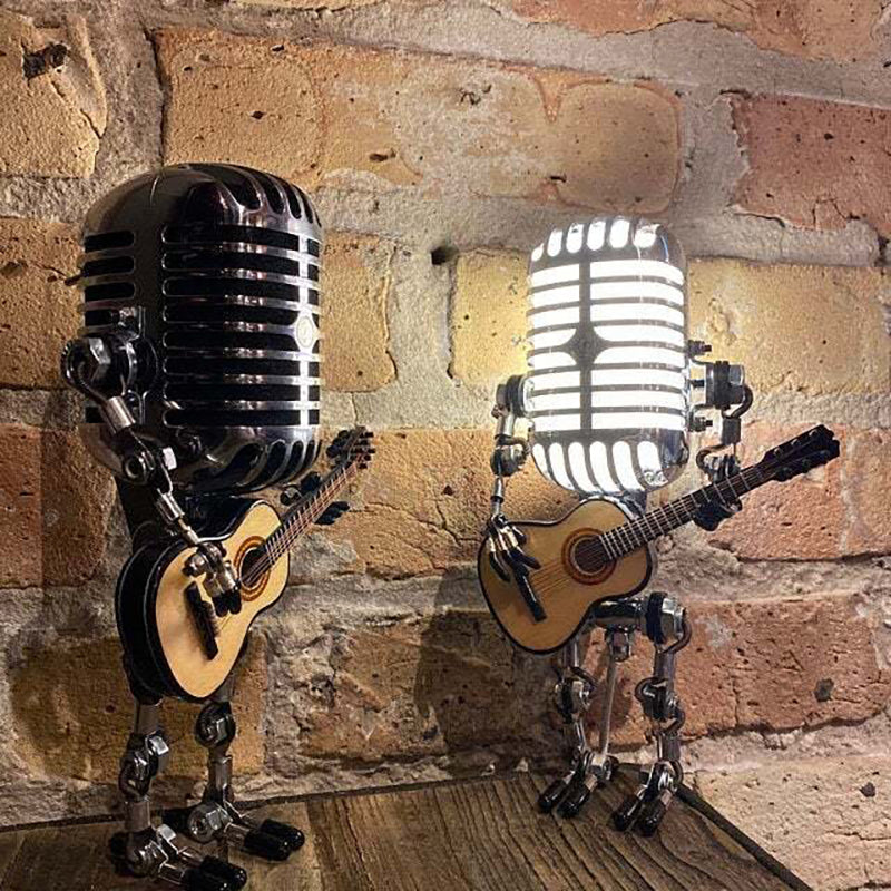 Retro-Mikrofonroboter USB