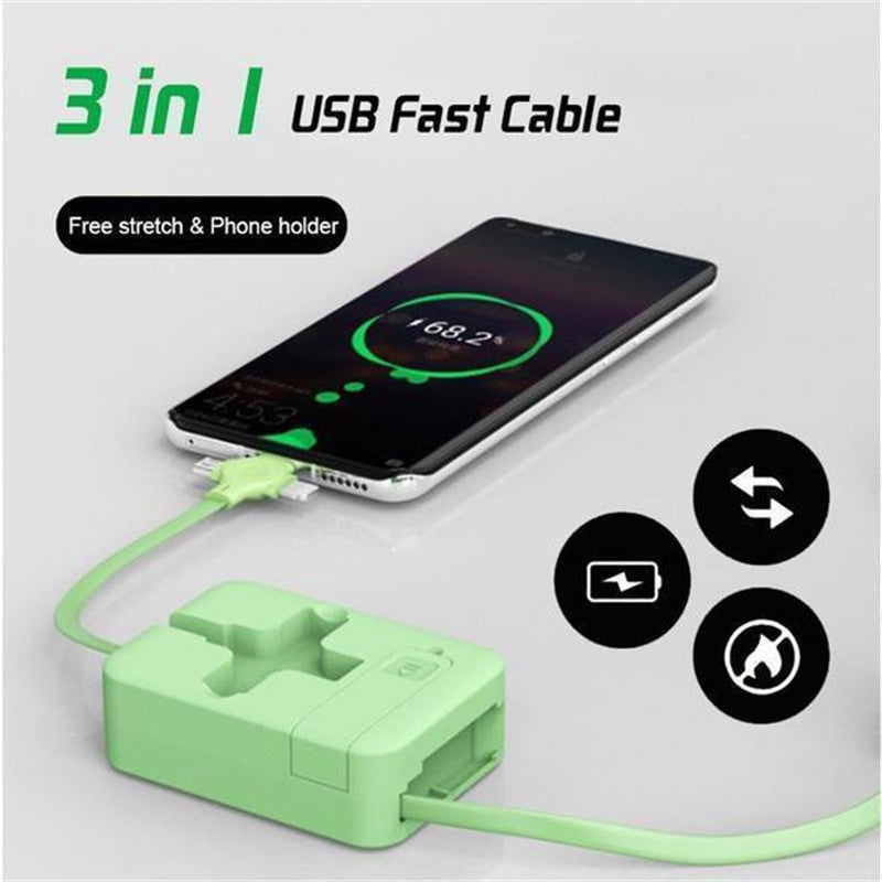 4-in-1-Datenkabel-Telefonständer