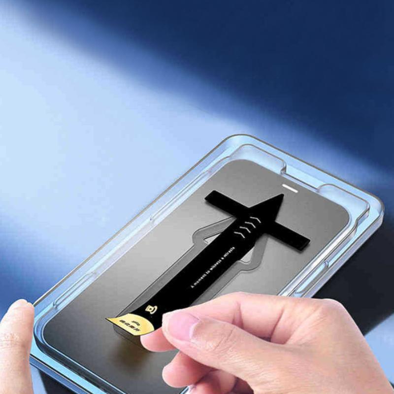 Anti-Spionage-Displayschutz mit Auto-Alignment-Set für das iPhone
