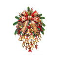 TĂĽrvorhang mit Weihnachtsglocke