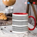 Verdammt nochmal - versteckte Botschaft Kaffeetasse