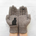 Baumwollhandschuhe mit Katzenfächern