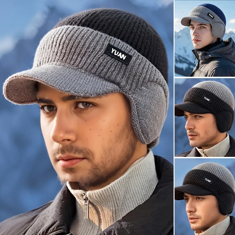 Winddichte Thermokappe mit Visier