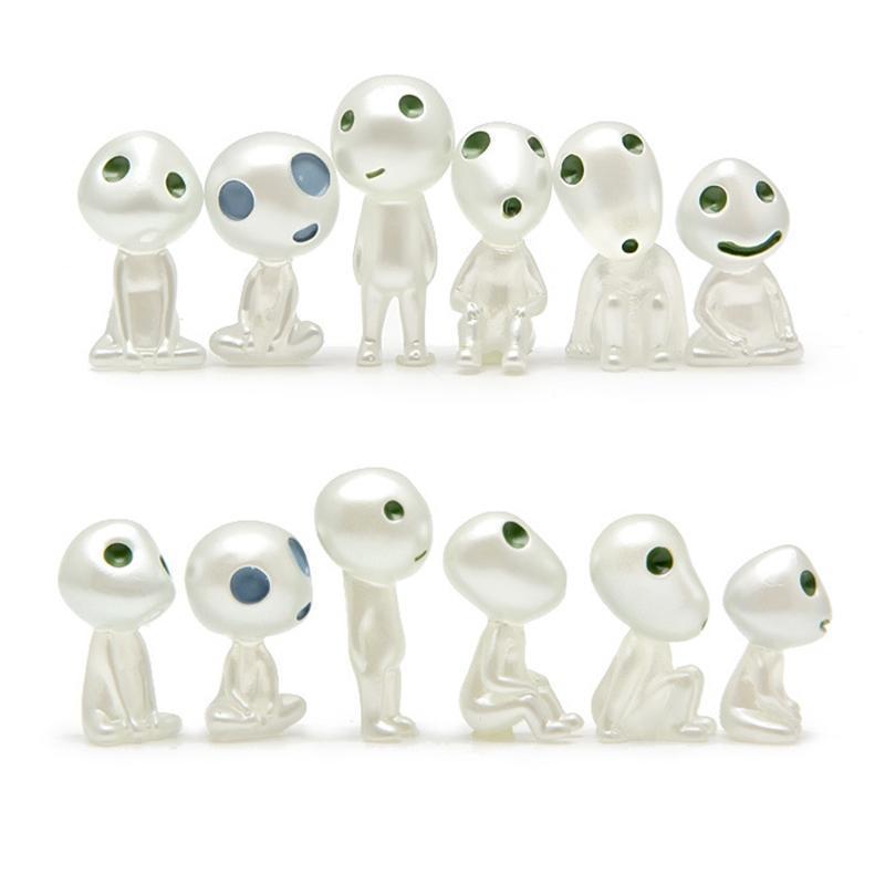 Leuchtende Gartengeist-Miniaturfiguren