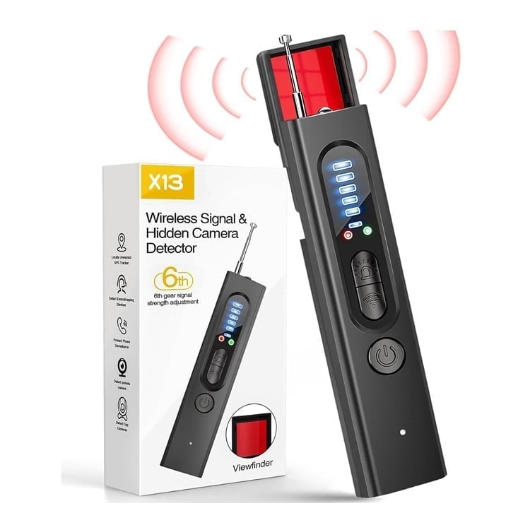 Tragbarer Anti-Spionage-Kameradetektor und RF-Signalscanner