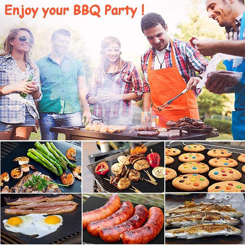 Zuschneidbare Antihaft-BBQ-Grillmatten (1 Rolle)