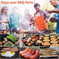 Zuschneidbare Antihaft-BBQ-Grillmatten (1 Rolle)