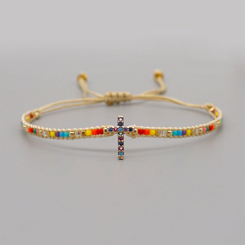 GOTT HAT EINEN PLAN-KREUZ-ARMBAND