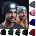 LED-Strickmütze für den Winter