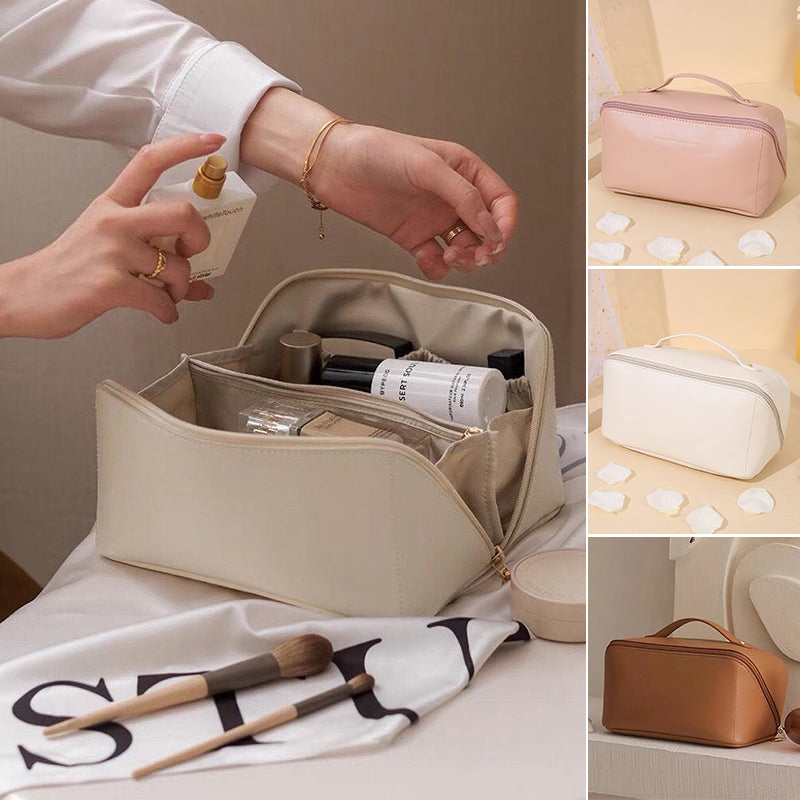 Reisekosmetiktasche mit großem Fassungsvermögen