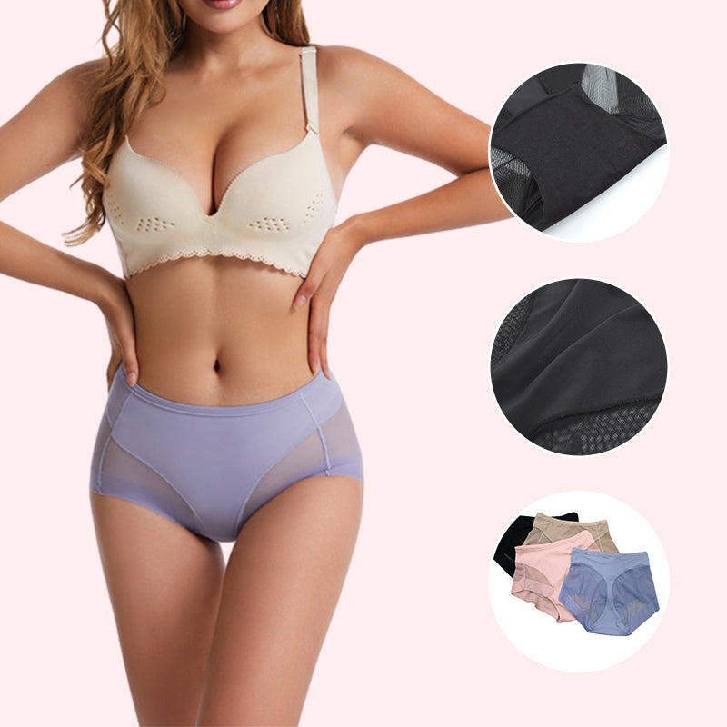 Nahtlose, formende Slips mit hoher Taille