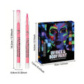 UV-Neon-Schminkmarker, 12 Farben
