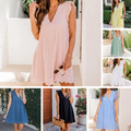 Elegantes, hohles Spitzenkleid