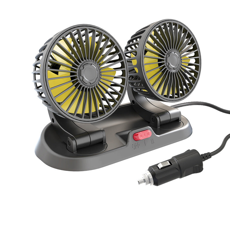 Doppelkopf-Auto-Umwälzventilator