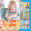 DIY Kinder-Tier-handgemachte Aufkleber