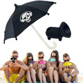 Niedlicher Handyhalter mit Sonnenschirm