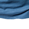 Schlichtes T-Shirt aus Slub-Baumwolle mit V-Ausschnitt
