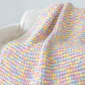 Winter DIY geflochtene Perle aus grober Wolle (6 Stück)