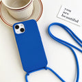 Solide Silikon-Lanyard-Hülle für das iPhone