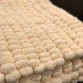 Winter DIY geflochtene Perle aus grober Wolle (6 Stück)