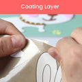 DIY Kinder-Tier-handgemachte Aufkleber
