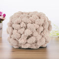 Winter DIY geflochtene Perle aus grober Wolle (6 Stück)