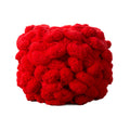 Winter DIY geflochtene Perle aus grober Wolle (6 Stück)