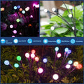 Solar-Garten-LED-Firefly-Steckleuchte