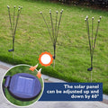 Solar-Garten-LED-Firefly-Steckleuchte