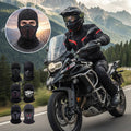 Winterliche winddichte Thermo-Fleece-Gesichtsmaske für Radfahren und Außenbereich-Sportarten